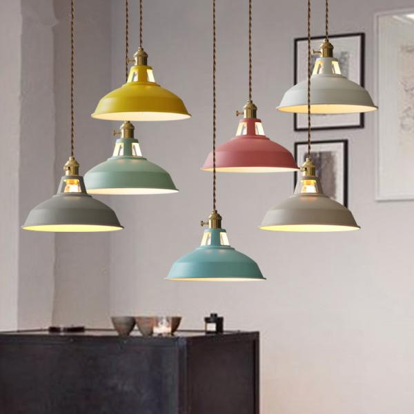 Green Contemporary Pendant Lamp