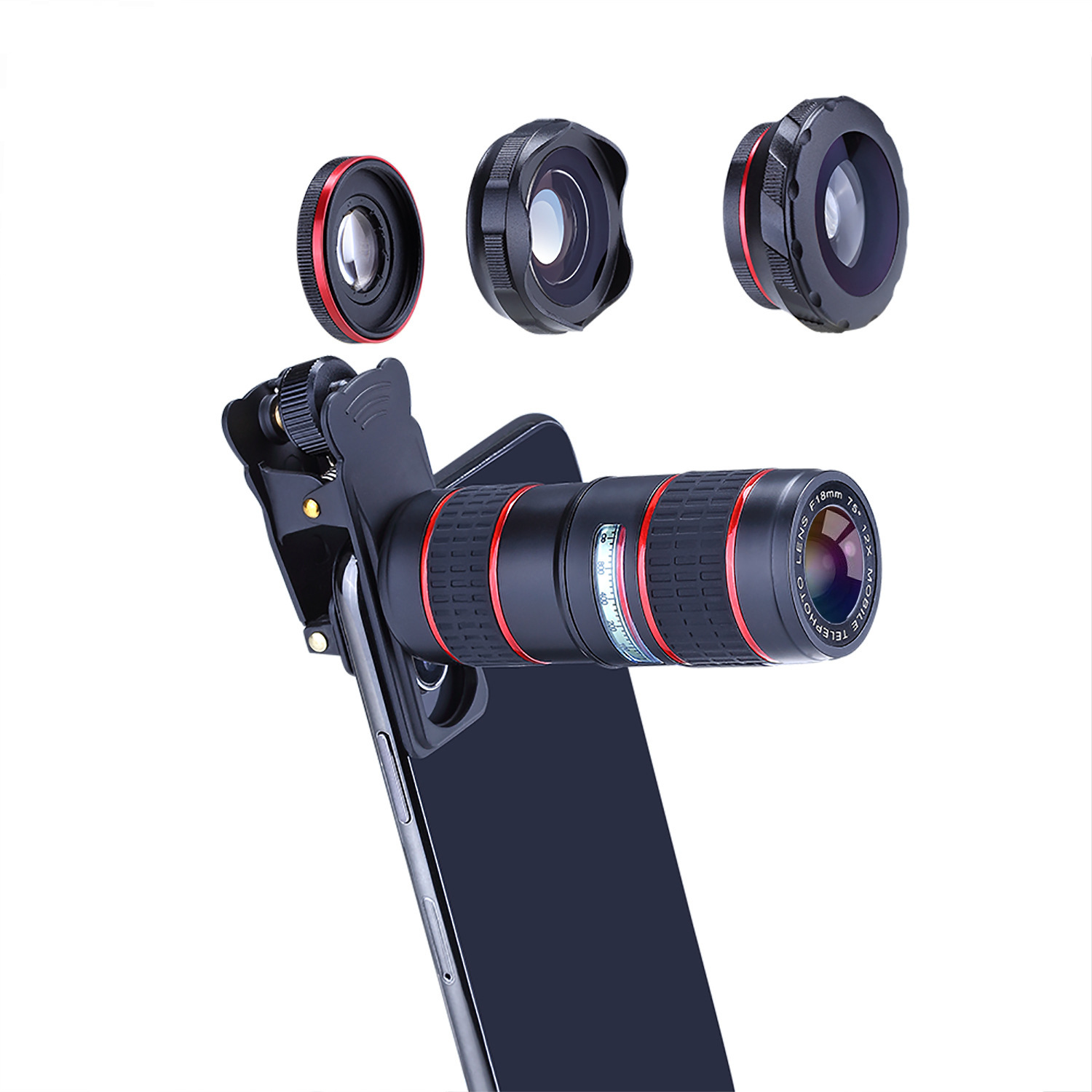 Прочный объектив 4MP M12 широкоформатный, облегченные объективы камеры слежения