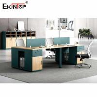 Venta al por mayor Modular Staff Office Workstation Desk Multi Person Multi Seater