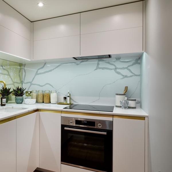 Matte White Plain Lacquer Kitchen Cabinet Wood Island Kitchen Cabinet Custom