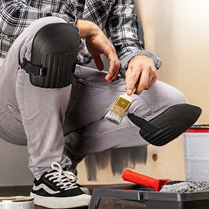 Gardening Knee Pads Lightweight Waterproof EVA Foam Cushion, Soft Inner Liner, and Easy Fit, Kneeling Pad