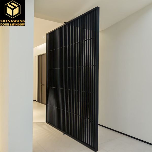 Hotel And Villa Aluminum Folding Glass Doors For Apartment Aluminium Bifold Glass Doors