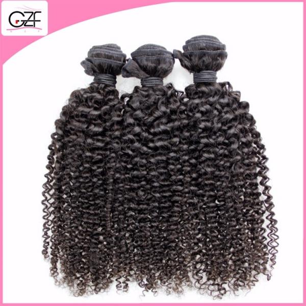 100% Virgin Black Color Curly Hair for Perfect Lady New Arrived Mongolian Curly Extension