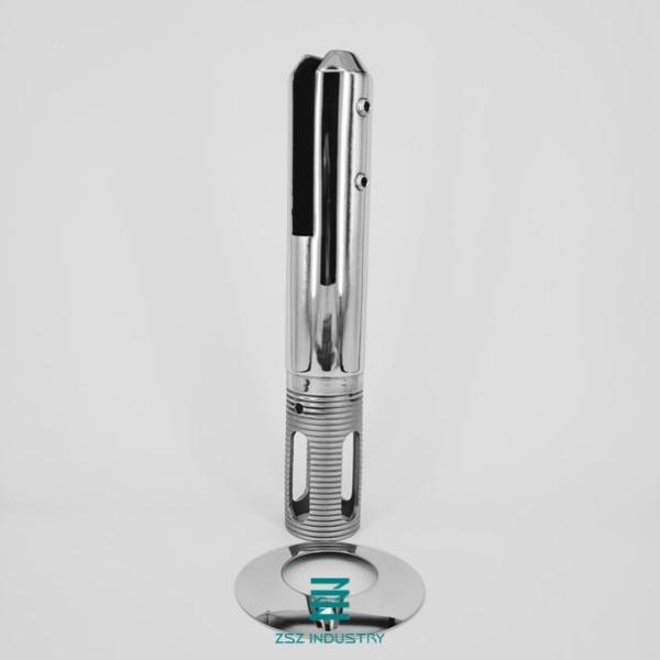 D48mm X H280mm Glass Fencing Spigots , Swimming Pool Glass Spigots