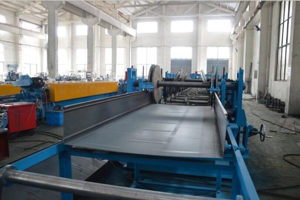 ISO Certification Cable Tray Roll Forming Machine 20 Roller Stations Chain Dirve