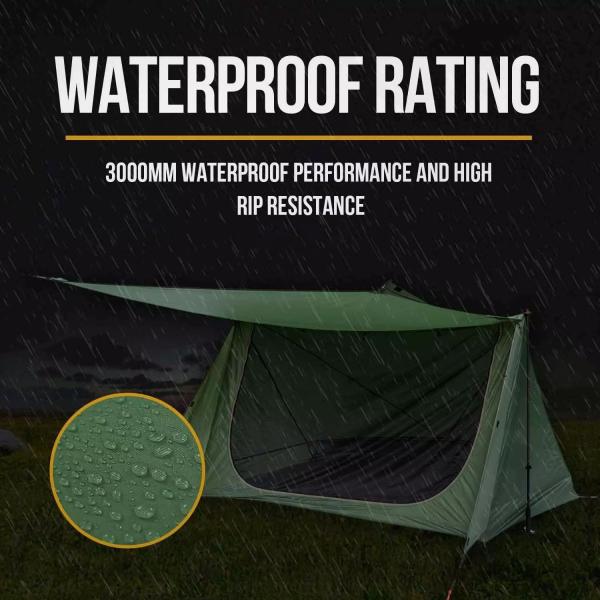 Ventilation Ultralight 3.37lbs Outdoor Camping Tent