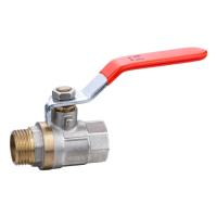 1/2 Inch BSPT Male X Female Thread Double Union Forged Cryogenic Brass Ball Valve