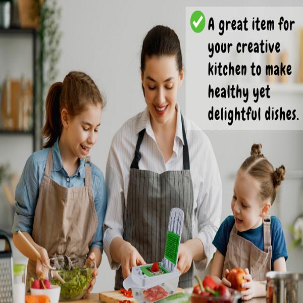 15 in 1 Multifunctional Vegetable Chopper Home Kitchen Manual Chopper with Custom Logo