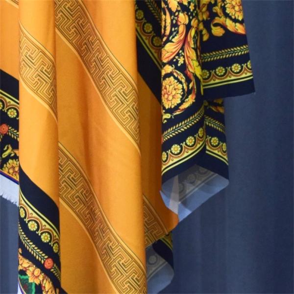 Остров OEM напечатал одежду 100% полиэстер ткани платья материальную