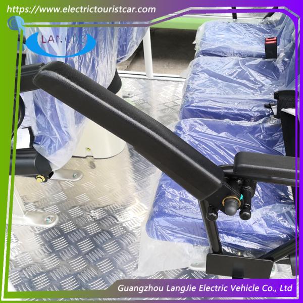 Resort Car Fashion 14 Person Gasoline Tourist Car Max Forward Speed 30km/H For Hotel