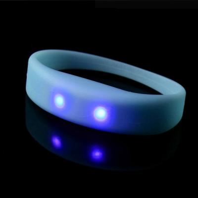 Unisex RFID Silicone Bracelets No Harm To Human Body Customized Color