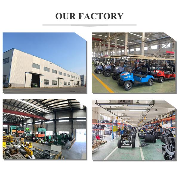 400-500kg Curb Weight 2024 Custom Design Luxury Lifted 2 Passenger Electric Golf Cart With Aluminum Golf Cart Frame