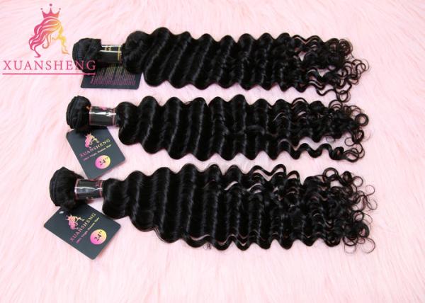 Curticle Aligned Virgin Indian Hair,  Full and Thick Indian Deep Wave Virgin Hair