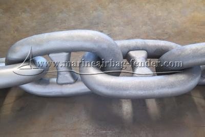 Heavy Duty Alloy Steel Marine Anchor Chain Long And Short Link Stud Chain