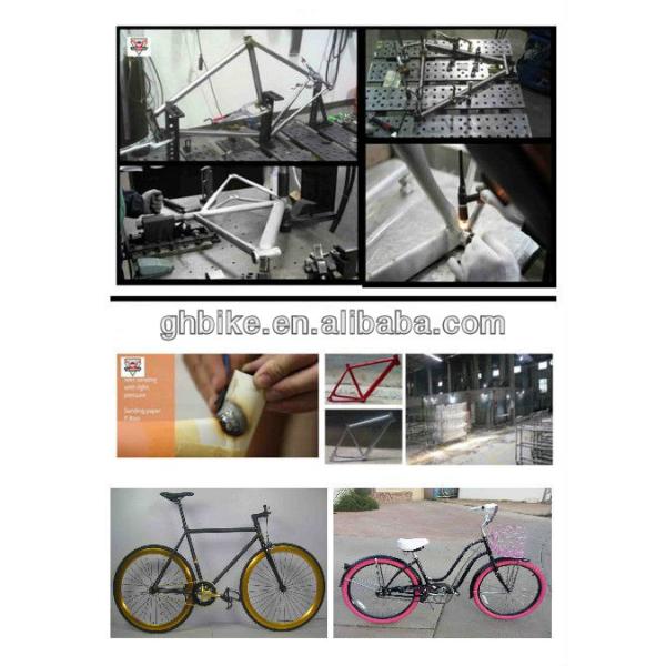 Steel Frame 26inch Single Speed Mens Beach Crusier Bike in ANY COLOR CE Approved