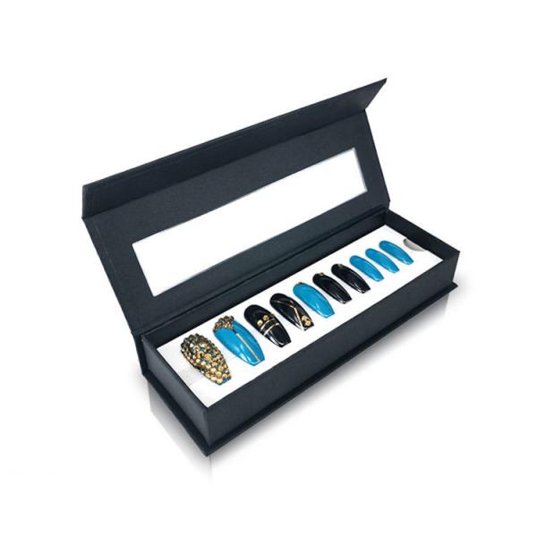 Artificial Nail Packaging Boxes Custom Printing Matt Lamination