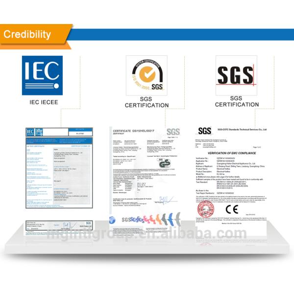 Бесшнуровой электрический чайник бака Boilng для продажи