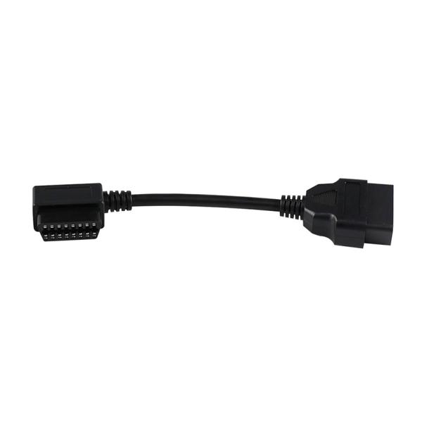 OBD-II 16Pin Cable de extensión de macho a hembra para herramienta de escáner de diagnóstico de automóviles Conector de cable de alambre