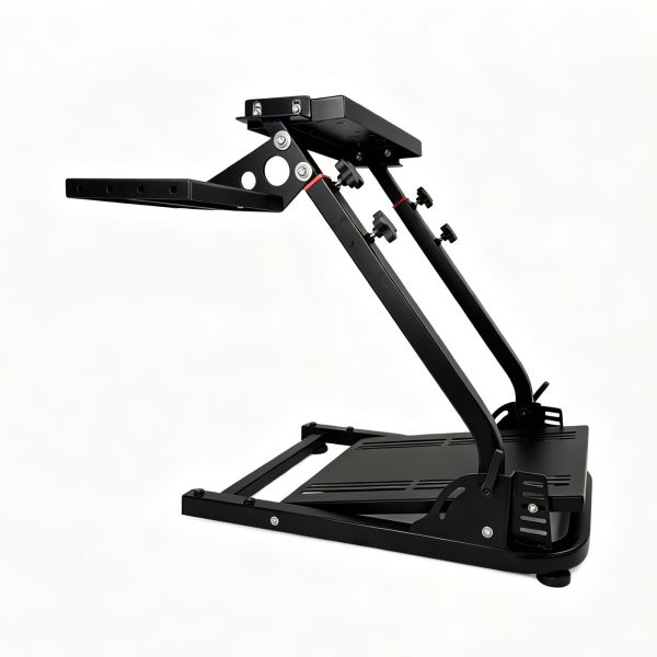 Adjustable Metal Frame Racing Simulator Cockpit For Thrustmaster Steering Wheel