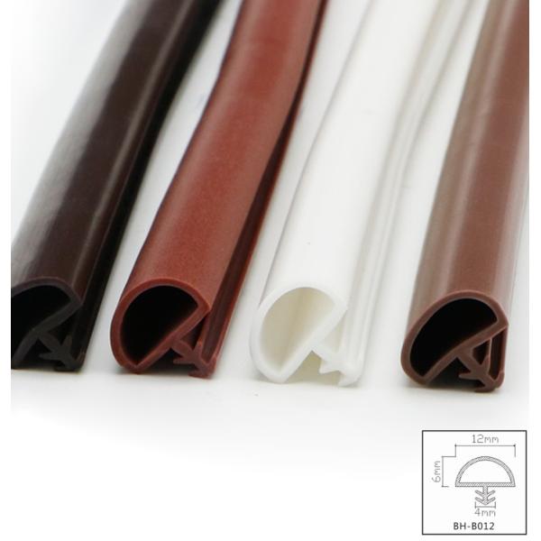 Экструзионная резиновая пленка для деревянных дверей и оконных рамок из ПВХ TPE Силикон D 12x6x4 мм