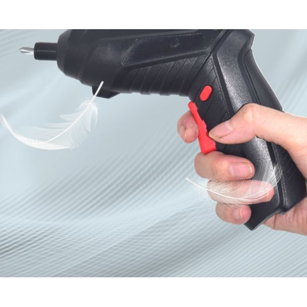 Compact USB-Charging Foldable Electric Screwdriver Quick Industrial Screw Drivers for Door/Window Installation Battery