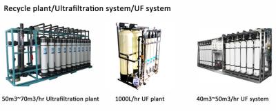 99.99% Ultrafiltration Systems Water Treatment , FRP Filter 2000 lph rO plant
