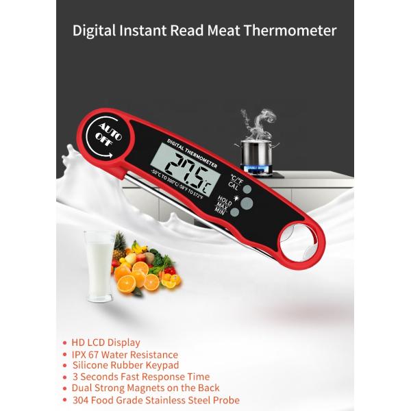 Wireless Kitchen Food BBQ Meat Digital Thermometer And Waterproof For Cooking Mastery