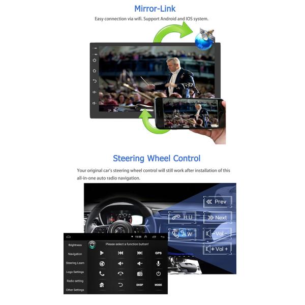 2 Din Toyota Android Car Stereo Toyota REIZ Mark X 2010-2015 Автомобильный мультимедийный проигрыватель