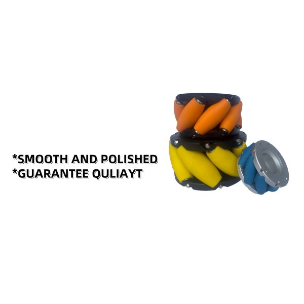 OEM Heavy Duty Mecanum Wheels 2000kg Loading Capacity 22 inch