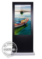 86 polegadas IP65 4K Waterproof o tela táctil exterior da folha do Signage PCAP de Digitas com entrada de HDMI