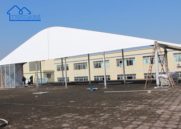 10x50m 20x50 estrutura de arco enorme modular impermeável tenda de arco para eventos ao ar livre