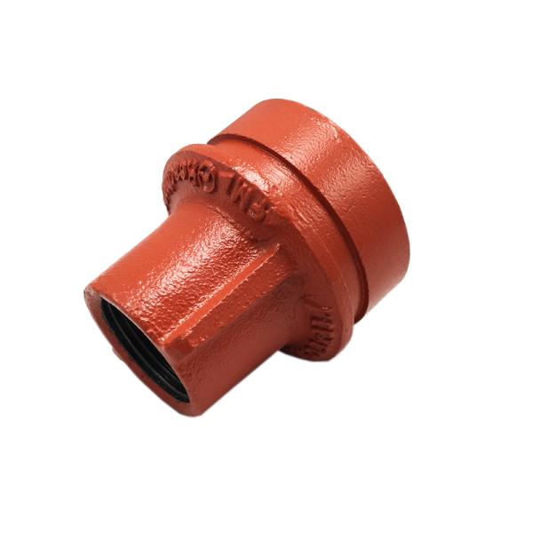 Duplex 2205 Casing Grooved Fire Sprinkler Pipe Fittings Painted