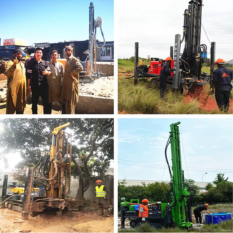 Crawler Rock Core Drilling Machine Geological Exploration Drill Rigs  Hydraulic Core Drilling Rig