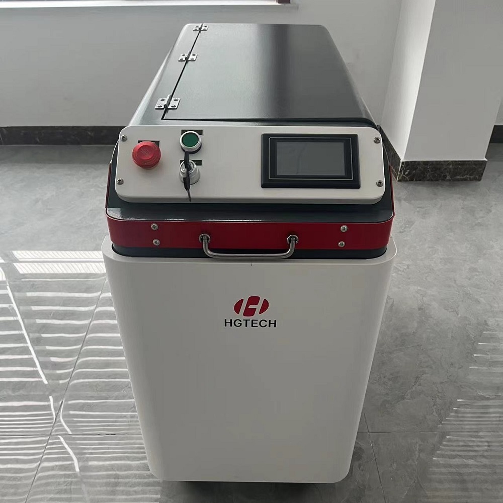 Pulsed Laser Cleaning Machine with Pulsed Fiber Laser for No Damage to Mold Base and Up to 20 m²/h Cleaning Efficiency