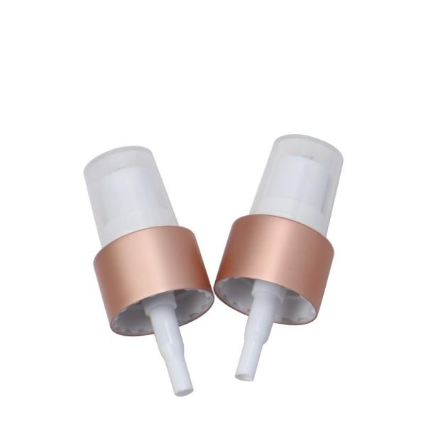 24mm 24/410 Aluminum Fine Mist Sprayer Rose Color Perfume Face Spray Pump For Bottles