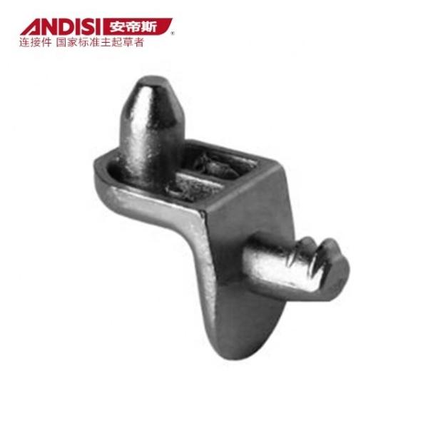 Nickel Plated Metal Cabinet Cast Iron Shelf Brackets for Steel L Shape Furniture Joint