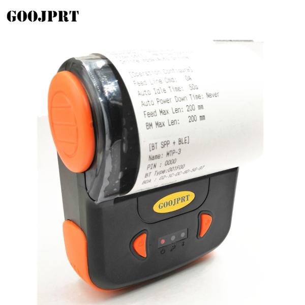 80MM Bluetooth Thermal Printer Portable Receipt Machine Support ESC / POS Multi-Language For Windows Android IOS