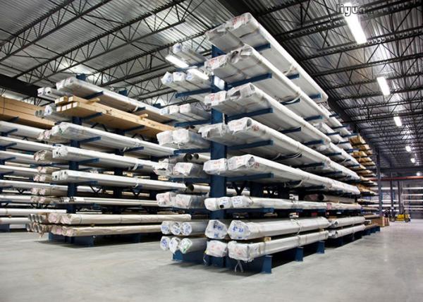 Structural Cantilever Rack Customized Dimension Galvanized Spray Painting Finish