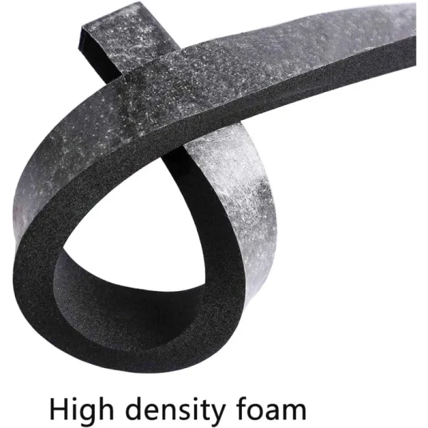 Self-Adhesive EVA Foam Insulation Tape White Weather Stripping Tape for Door Window Draught Excluder Anti-Collisi