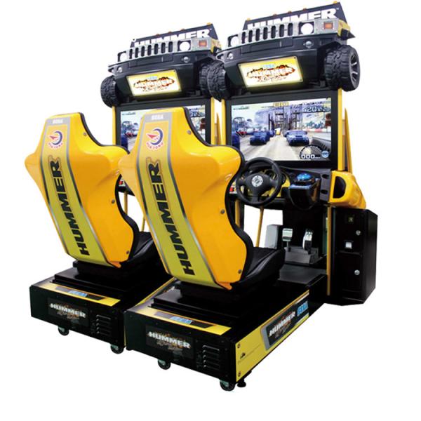 Customizable Car Racing Game Machine Powerful 350W CE Certificated