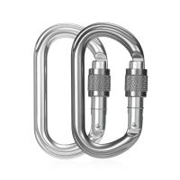 25KN Snap Hook verrouillage de l'aluminium Clip Carabiner Parfait pour la sécurité et la sécurité