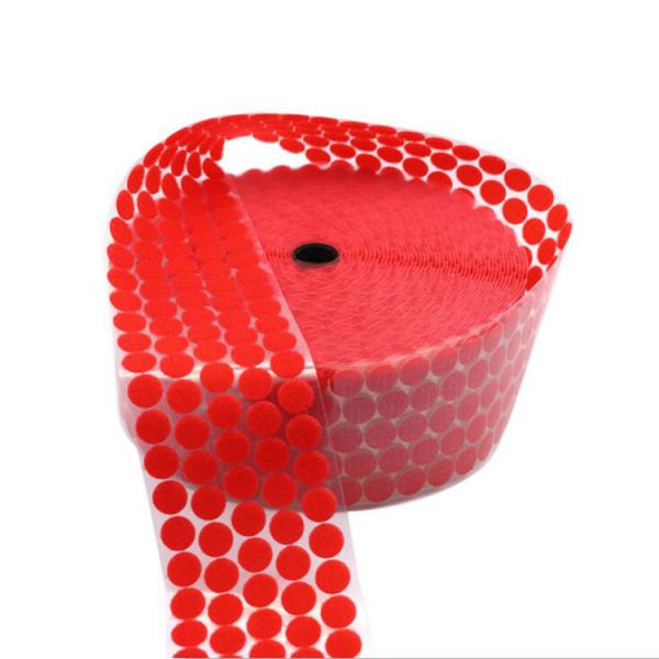 20mm Dia Die Cut 50yards/Roll Hook And Loop Nylon Dot ROSH