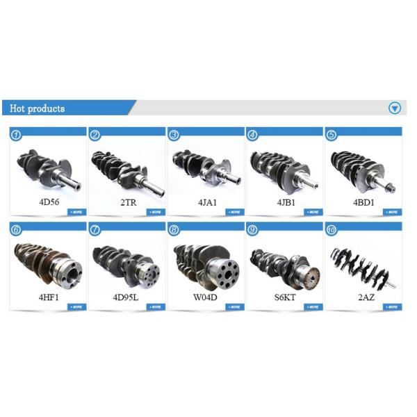 Кривошин цилиндра кривошина 4 кованой стали ISUZU 4JG2 8970231821