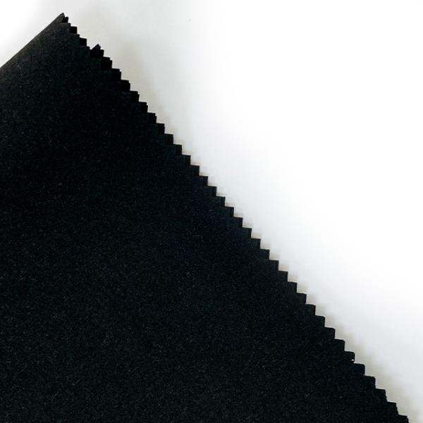 High Color Fastness Euro Black Suede 0.7-0.75mm For Gloves Bags