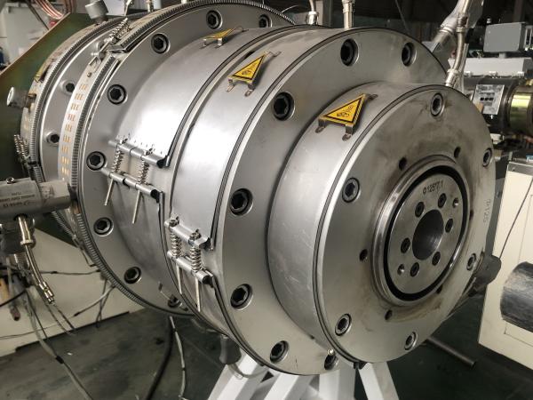De alta capacidade 150kg/H da máquina 1600mm da extrusão da tubulação do HDPE da fonte de água