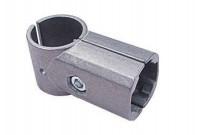 Grinding Face AL-60 OD28mm Aluminum Pipe Joints Nature Color