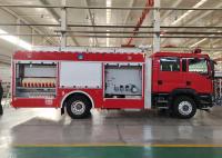 la commande de 276Kw 4x2 le camion de pompiers de la mousse les CAM d'air comprimé avec la transmission manuelle