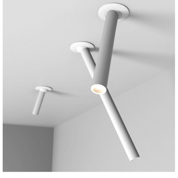 Contemporary  recessed mounted spotlight adjustable 7W round led spot light for ceiling use