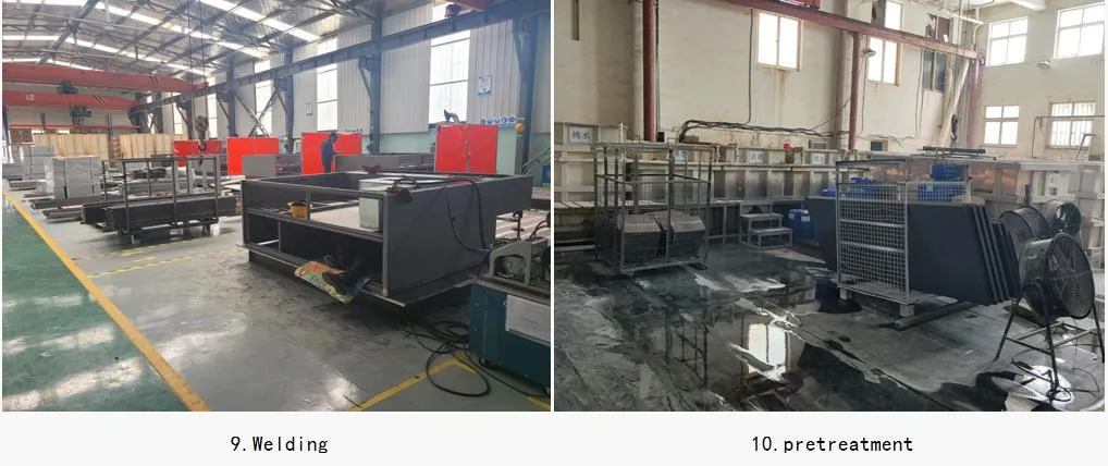 Heavy Machinery Welded Structures Large Steel Fabrication Customized