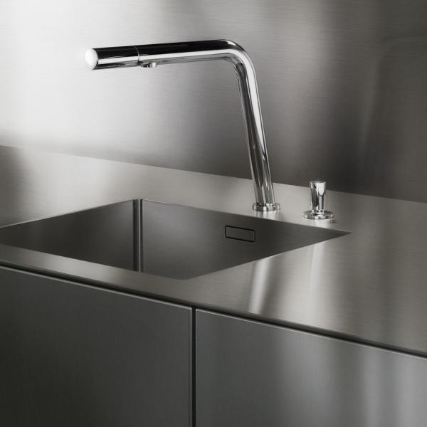 Модульные кухонные шкафы из нержавеющей стали Умный шкаф Кухонные шкафы с лаком